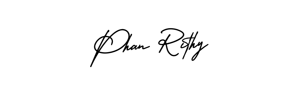 It looks lik you need a new signature style for name Phan Rithy. Design unique handwritten (AmerikaSignatureDemo-Regular) signature with our free signature maker in just a few clicks. Phan Rithy signature style 3 images and pictures png