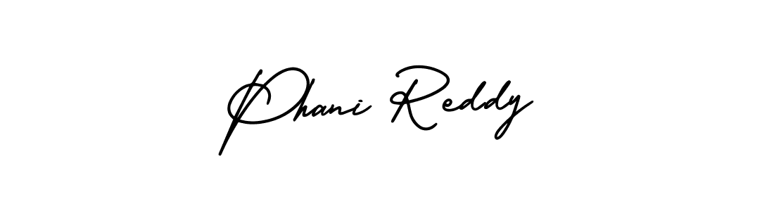 Best and Professional Signature Style for Phani Reddy. AmerikaSignatureDemo-Regular Best Signature Style Collection. Phani Reddy signature style 3 images and pictures png