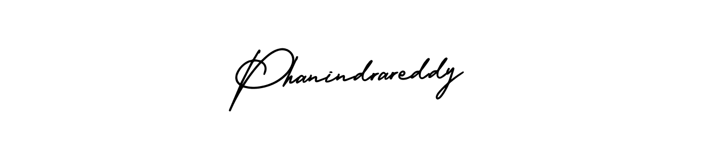 Make a beautiful signature design for name Phanindrareddy. With this signature (AmerikaSignatureDemo-Regular) style, you can create a handwritten signature for free. Phanindrareddy signature style 3 images and pictures png