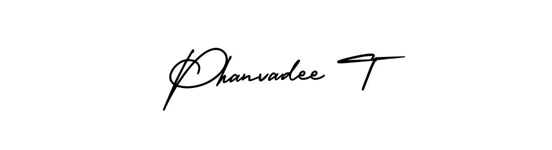 Make a short Phanvadee T signature style. Manage your documents anywhere anytime using AmerikaSignatureDemo-Regular. Create and add eSignatures, submit forms, share and send files easily. Phanvadee T signature style 3 images and pictures png