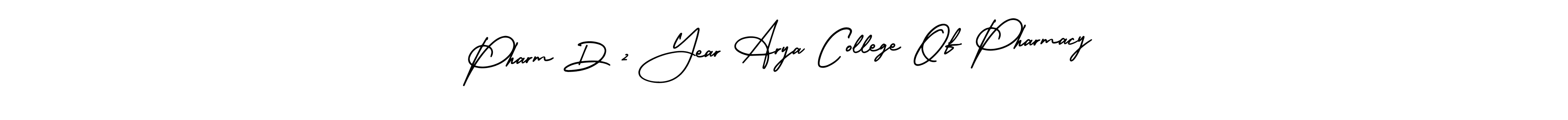 Make a beautiful signature design for name Pharm D 2 Year Arya College Of Pharmacy. With this signature (AmerikaSignatureDemo-Regular) style, you can create a handwritten signature for free. Pharm D 2 Year Arya College Of Pharmacy signature style 3 images and pictures png