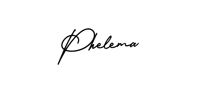 Make a beautiful signature design for name Phelema. With this signature (AmerikaSignatureDemo-Regular) style, you can create a handwritten signature for free. Phelema signature style 3 images and pictures png