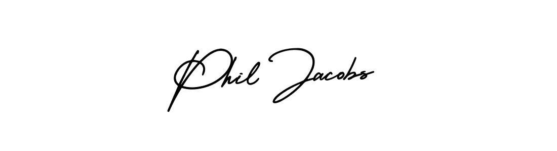 It looks lik you need a new signature style for name Phil Jacobs. Design unique handwritten (AmerikaSignatureDemo-Regular) signature with our free signature maker in just a few clicks. Phil Jacobs signature style 3 images and pictures png