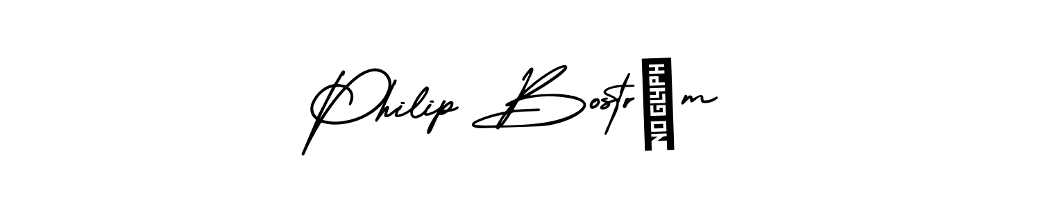 The best way (AmerikaSignatureDemo-Regular) to make a short signature is to pick only two or three words in your name. The name Philip Boström include a total of six letters. For converting this name. Philip Boström signature style 3 images and pictures png