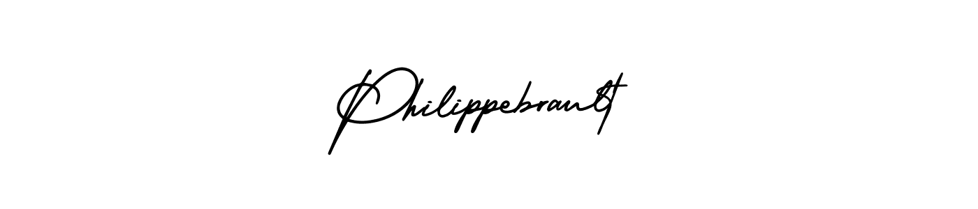 How to Draw Philippebrault signature style? AmerikaSignatureDemo-Regular is a latest design signature styles for name Philippebrault. Philippebrault signature style 3 images and pictures png