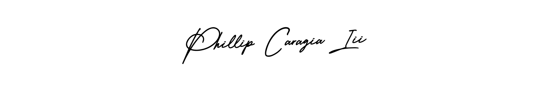 This is the best signature style for the Phillip Caragia Iii name. Also you like these signature font (AmerikaSignatureDemo-Regular). Mix name signature. Phillip Caragia Iii signature style 3 images and pictures png