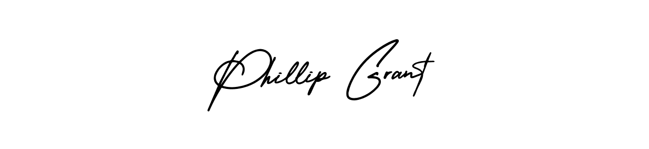 It looks lik you need a new signature style for name Phillip Grant. Design unique handwritten (AmerikaSignatureDemo-Regular) signature with our free signature maker in just a few clicks. Phillip Grant signature style 3 images and pictures png