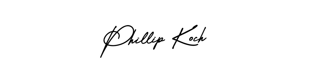 How to Draw Phillip Koch signature style? AmerikaSignatureDemo-Regular is a latest design signature styles for name Phillip Koch. Phillip Koch signature style 3 images and pictures png