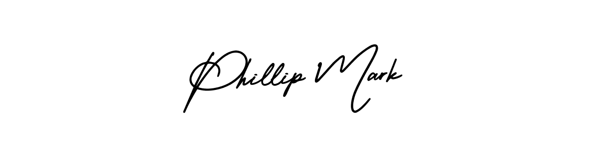 The best way (AmerikaSignatureDemo-Regular) to make a short signature is to pick only two or three words in your name. The name Phillip Mark include a total of six letters. For converting this name. Phillip Mark signature style 3 images and pictures png