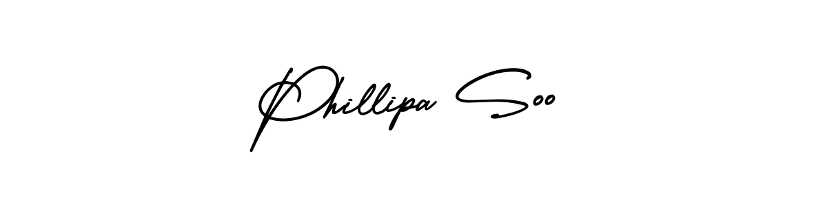 The best way (AmerikaSignatureDemo-Regular) to make a short signature is to pick only two or three words in your name. The name Phillipa Soo include a total of six letters. For converting this name. Phillipa Soo signature style 3 images and pictures png