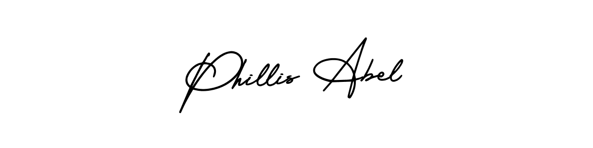 Best and Professional Signature Style for Phillis Abel. AmerikaSignatureDemo-Regular Best Signature Style Collection. Phillis Abel signature style 3 images and pictures png