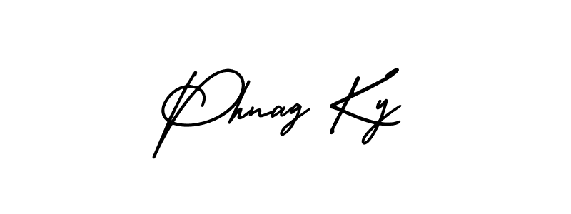 Use a signature maker to create a handwritten signature online. With this signature software, you can design (AmerikaSignatureDemo-Regular) your own signature for name Phnag Ky. Phnag Ky signature style 3 images and pictures png