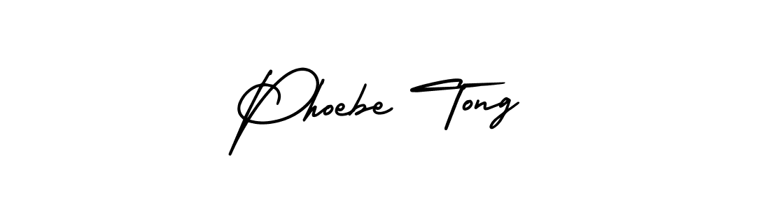 Design your own signature with our free online signature maker. With this signature software, you can create a handwritten (AmerikaSignatureDemo-Regular) signature for name Phoebe Tong. Phoebe Tong signature style 3 images and pictures png