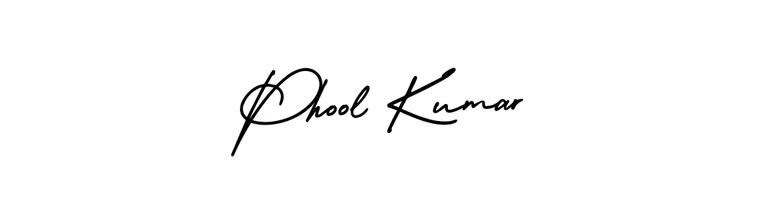 The best way (AmerikaSignatureDemo-Regular) to make a short signature is to pick only two or three words in your name. The name Phool Kumar include a total of six letters. For converting this name. Phool Kumar signature style 3 images and pictures png