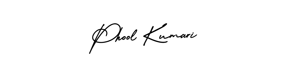 Make a beautiful signature design for name Phool Kumari. With this signature (AmerikaSignatureDemo-Regular) style, you can create a handwritten signature for free. Phool Kumari signature style 3 images and pictures png