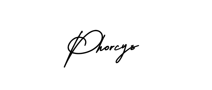 It looks lik you need a new signature style for name Phorcys. Design unique handwritten (AmerikaSignatureDemo-Regular) signature with our free signature maker in just a few clicks. Phorcys signature style 3 images and pictures png