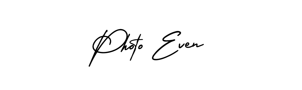 Photo Even stylish signature style. Best Handwritten Sign (AmerikaSignatureDemo-Regular) for my name. Handwritten Signature Collection Ideas for my name Photo Even. Photo Even signature style 3 images and pictures png