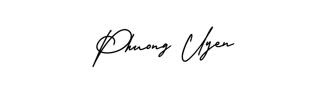 Make a beautiful signature design for name Phuong Uyen. Use this online signature maker to create a handwritten signature for free. Phuong Uyen signature style 3 images and pictures png