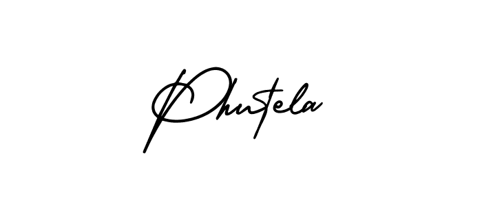 Best and Professional Signature Style for Phutela. AmerikaSignatureDemo-Regular Best Signature Style Collection. Phutela signature style 3 images and pictures png