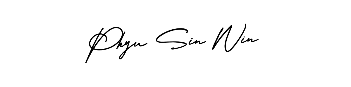 See photos of Phyu Sin Win official signature by Spectra . Check more albums & portfolios. Read reviews & check more about AmerikaSignatureDemo-Regular font. Phyu Sin Win signature style 3 images and pictures png