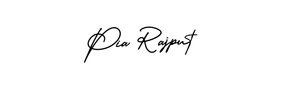 How to Draw Pia Rajput signature style? AmerikaSignatureDemo-Regular is a latest design signature styles for name Pia Rajput. Pia Rajput signature style 3 images and pictures png
