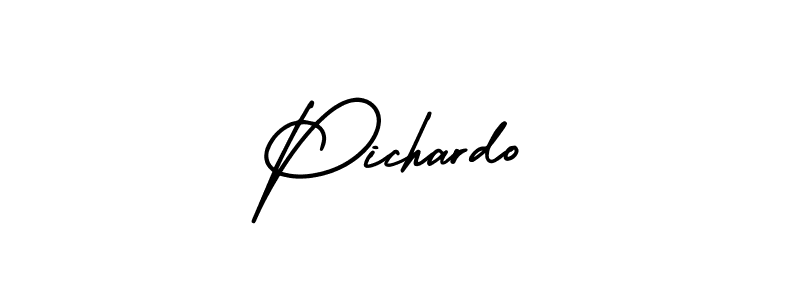 Best and Professional Signature Style for Pichardo. AmerikaSignatureDemo-Regular Best Signature Style Collection. Pichardo signature style 3 images and pictures png