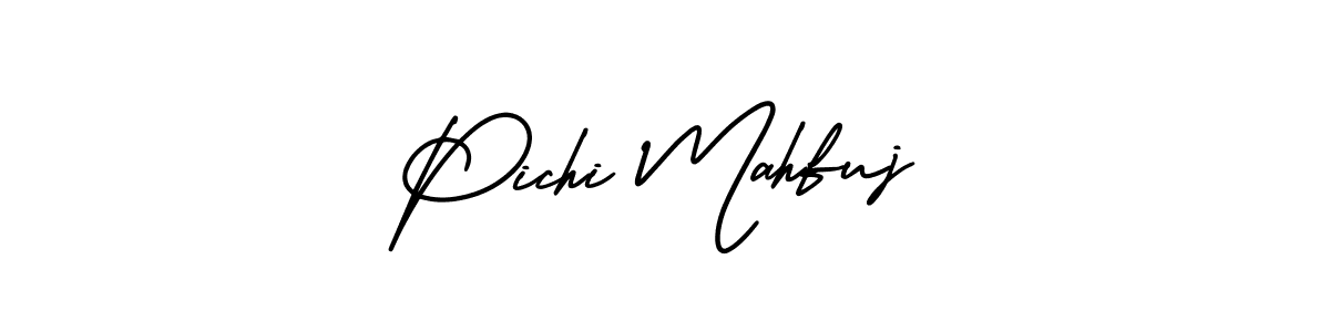 Make a beautiful signature design for name Pichi Mahfuj. Use this online signature maker to create a handwritten signature for free. Pichi Mahfuj signature style 3 images and pictures png
