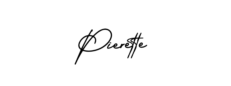 You can use this online signature creator to create a handwritten signature for the name Pierette. This is the best online autograph maker. Pierette signature style 3 images and pictures png