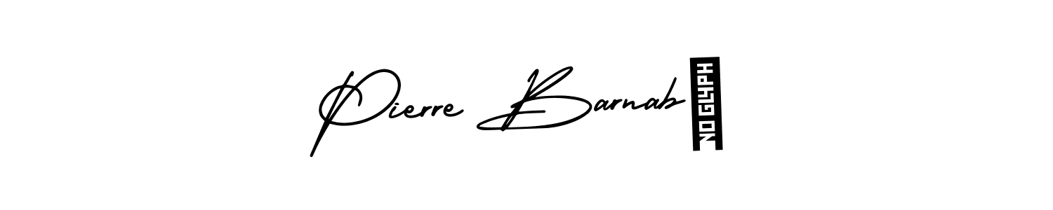 This is the best signature style for the Pierre Barnabé name. Also you like these signature font (AmerikaSignatureDemo-Regular). Mix name signature. Pierre Barnabé signature style 3 images and pictures png