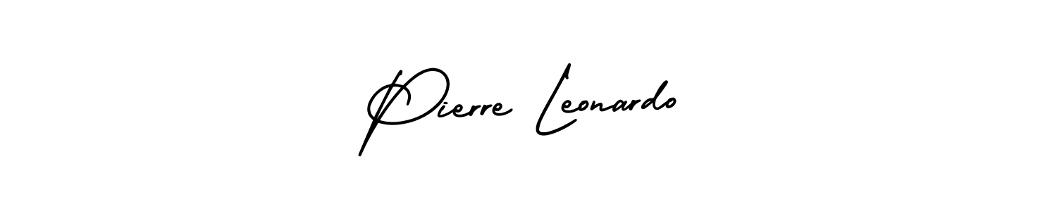 It looks lik you need a new signature style for name Pierre Leonardo. Design unique handwritten (AmerikaSignatureDemo-Regular) signature with our free signature maker in just a few clicks. Pierre Leonardo signature style 3 images and pictures png