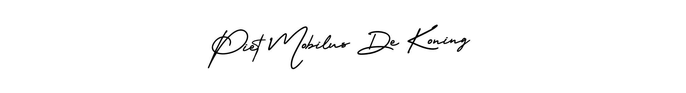 It looks lik you need a new signature style for name Piet Mobilus De Koning. Design unique handwritten (AmerikaSignatureDemo-Regular) signature with our free signature maker in just a few clicks. Piet Mobilus De Koning signature style 3 images and pictures png