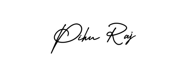 Check out images of Autograph of Pihu Raj name. Actor Pihu Raj Signature Style. AmerikaSignatureDemo-Regular is a professional sign style online. Pihu Raj signature style 3 images and pictures png