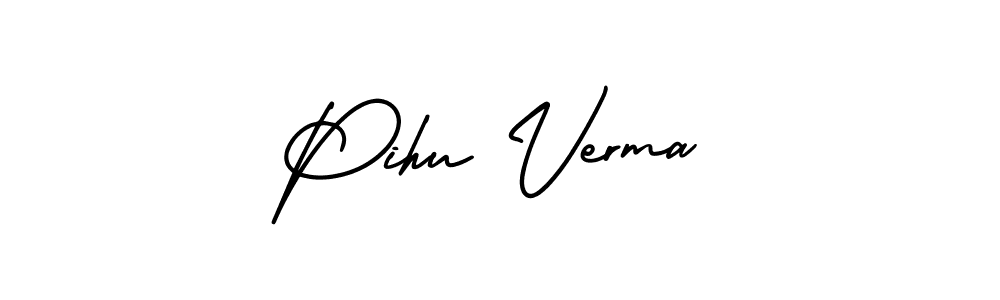 Once you've used our free online signature maker to create your best signature AmerikaSignatureDemo-Regular style, it's time to enjoy all of the benefits that Pihu Verma name signing documents. Pihu Verma signature style 3 images and pictures png