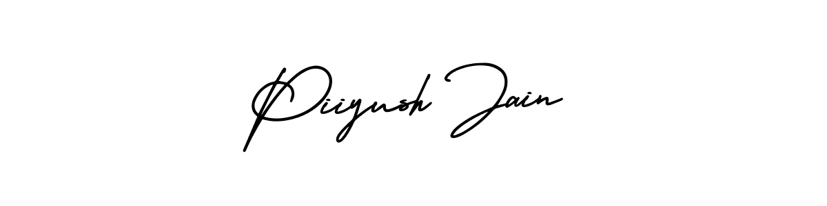 You can use this online signature creator to create a handwritten signature for the name Piiyush Jain. This is the best online autograph maker. Piiyush Jain signature style 3 images and pictures png