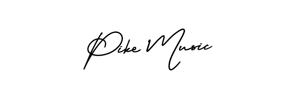 AmerikaSignatureDemo-Regular is a professional signature style that is perfect for those who want to add a touch of class to their signature. It is also a great choice for those who want to make their signature more unique. Get Pike Music name to fancy signature for free. Pike Music signature style 3 images and pictures png