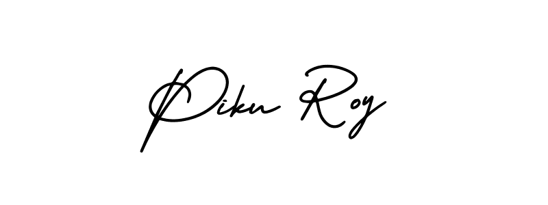 See photos of Piku Roy official signature by Spectra . Check more albums & portfolios. Read reviews & check more about AmerikaSignatureDemo-Regular font. Piku Roy signature style 3 images and pictures png