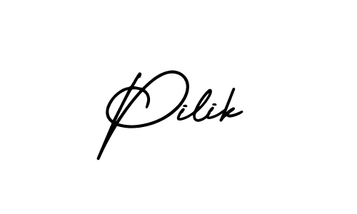 Also You can easily find your signature by using the search form. We will create Pilik name handwritten signature images for you free of cost using AmerikaSignatureDemo-Regular sign style. Pilik signature style 3 images and pictures png