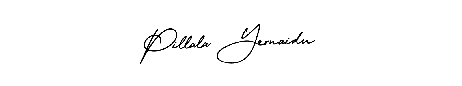 Design your own signature with our free online signature maker. With this signature software, you can create a handwritten (AmerikaSignatureDemo-Regular) signature for name Pillala Yernaidu. Pillala Yernaidu signature style 3 images and pictures png