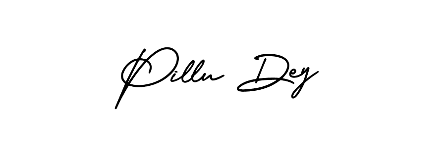 Create a beautiful signature design for name Pillu Dey. With this signature (AmerikaSignatureDemo-Regular) fonts, you can make a handwritten signature for free. Pillu Dey signature style 3 images and pictures png
