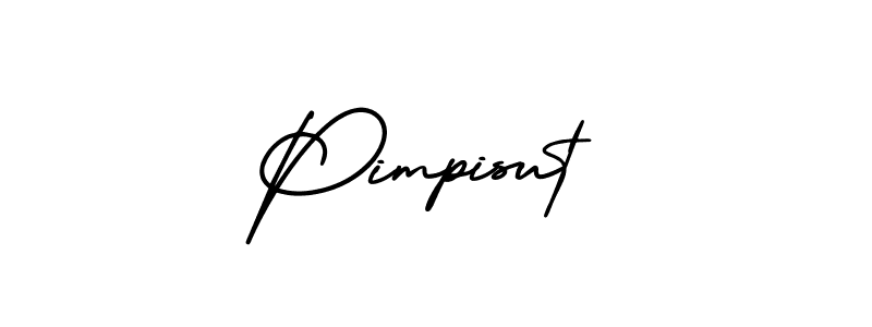 Best and Professional Signature Style for Pimpisut. AmerikaSignatureDemo-Regular Best Signature Style Collection. Pimpisut signature style 3 images and pictures png