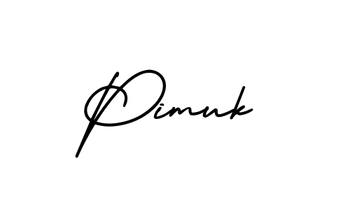 You can use this online signature creator to create a handwritten signature for the name Pimuk. This is the best online autograph maker. Pimuk signature style 3 images and pictures png