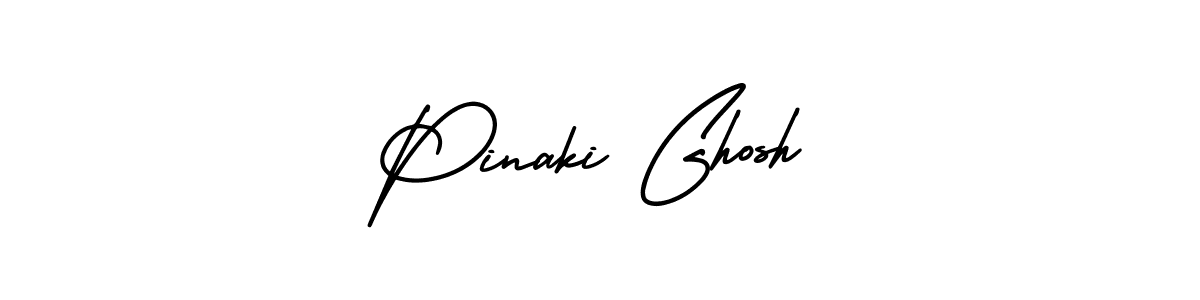 You should practise on your own different ways (AmerikaSignatureDemo-Regular) to write your name (Pinaki Ghosh) in signature. don't let someone else do it for you. Pinaki Ghosh signature style 3 images and pictures png