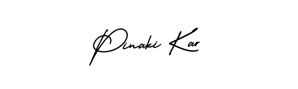 Pinaki Kar stylish signature style. Best Handwritten Sign (AmerikaSignatureDemo-Regular) for my name. Handwritten Signature Collection Ideas for my name Pinaki Kar. Pinaki Kar signature style 3 images and pictures png