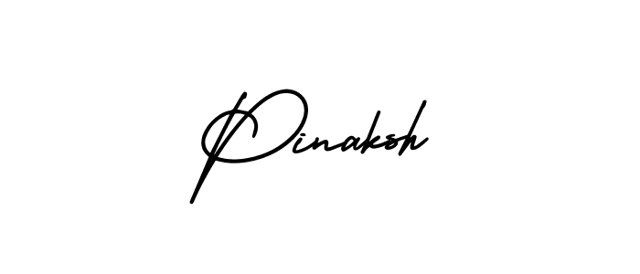 Create a beautiful signature design for name Pinaksh. With this signature (AmerikaSignatureDemo-Regular) fonts, you can make a handwritten signature for free. Pinaksh signature style 3 images and pictures png