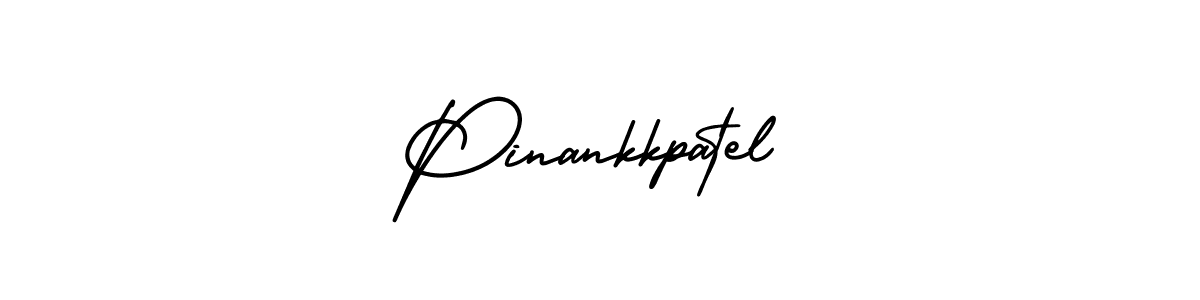 Also we have Pinankkpatel name is the best signature style. Create professional handwritten signature collection using AmerikaSignatureDemo-Regular autograph style. Pinankkpatel signature style 3 images and pictures png