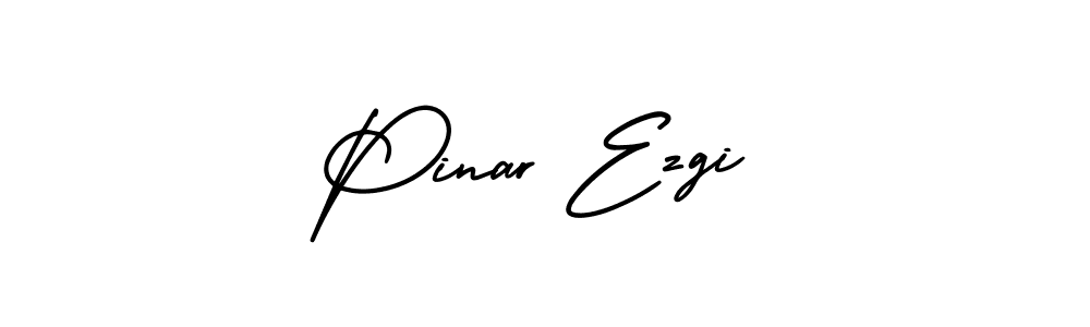 How to make Pinar Ezgi name signature. Use AmerikaSignatureDemo-Regular style for creating short signs online. This is the latest handwritten sign. Pinar Ezgi signature style 3 images and pictures png