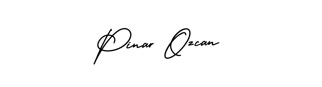 Make a beautiful signature design for name Pinar Ozcan. Use this online signature maker to create a handwritten signature for free. Pinar Ozcan signature style 3 images and pictures png