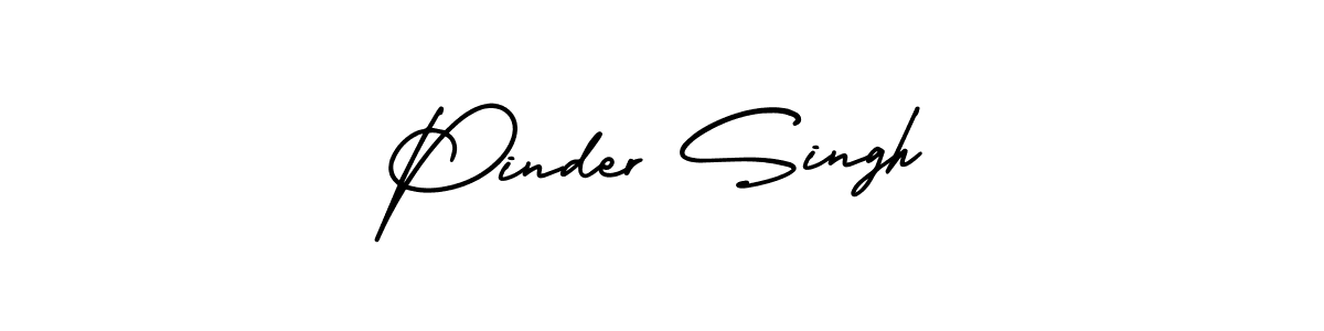 How to make Pinder Singh signature? AmerikaSignatureDemo-Regular is a professional autograph style. Create handwritten signature for Pinder Singh name. Pinder Singh signature style 3 images and pictures png