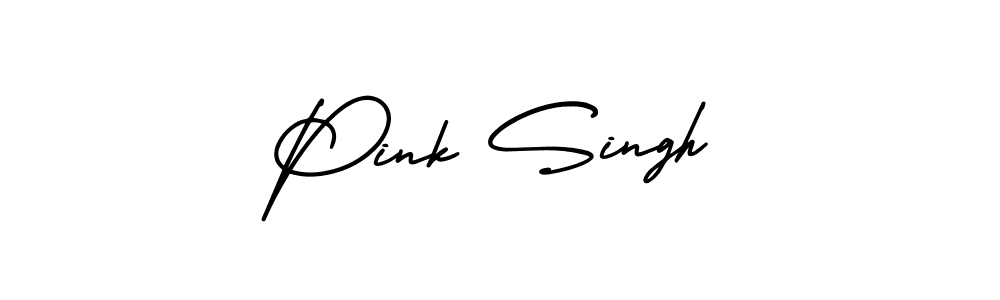 Best and Professional Signature Style for Pink Singh. AmerikaSignatureDemo-Regular Best Signature Style Collection. Pink Singh signature style 3 images and pictures png