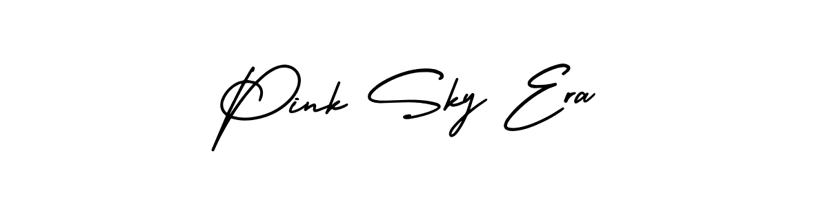 Also we have Pink Sky Era name is the best signature style. Create professional handwritten signature collection using AmerikaSignatureDemo-Regular autograph style. Pink Sky Era signature style 3 images and pictures png